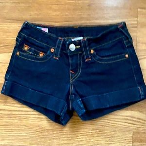 NWOT True Religion shorts size 25